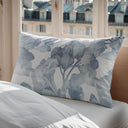 Funda de Almohada SERENE Blue Blanco