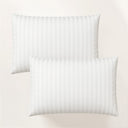 Funda de Almohada Luxury Blanco Satén 220 Hilos
