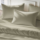 Funda de Almohada Oliva Algodón 200 Hilos
