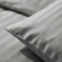 Funda de Almohada Luxury Gris Satén 220 Hilos