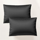 Funda de Almohada Iris Anthracite Satén 300 Hilos